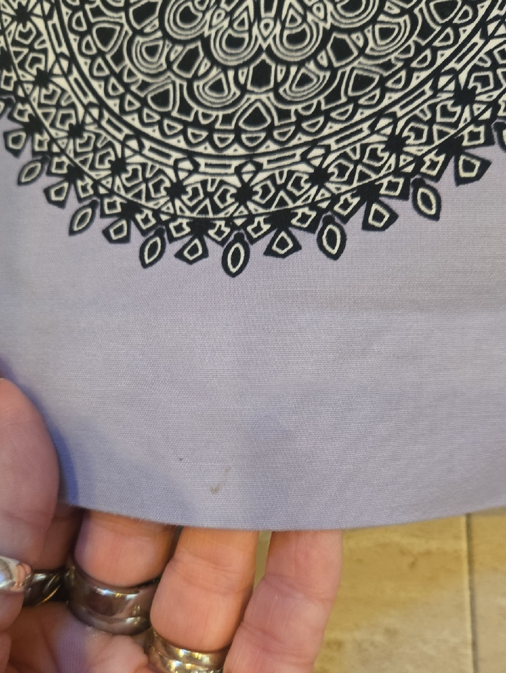 The Limited Stylish Mosaic Print Pencil Skirt - Picture 9 of 9